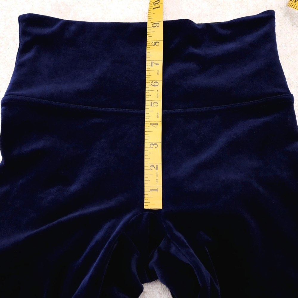 SPANX Velvet Luxe Leggings Lapis Night Blue MEDIUM - Picture 9 of 9
